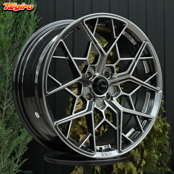 R17 HRE FF10 Стиль 7.5J ET42 4*100 Темный хром