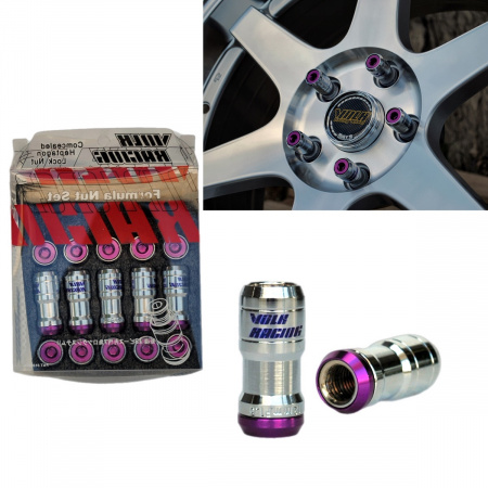 Гайки Volk M12 1.25 Фиолетовые