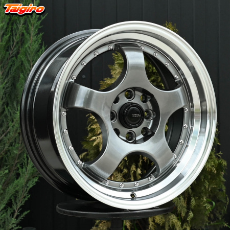 R16 SSR SP1 Стиль 7.0J ET35 4*100/114.3 Темный хром