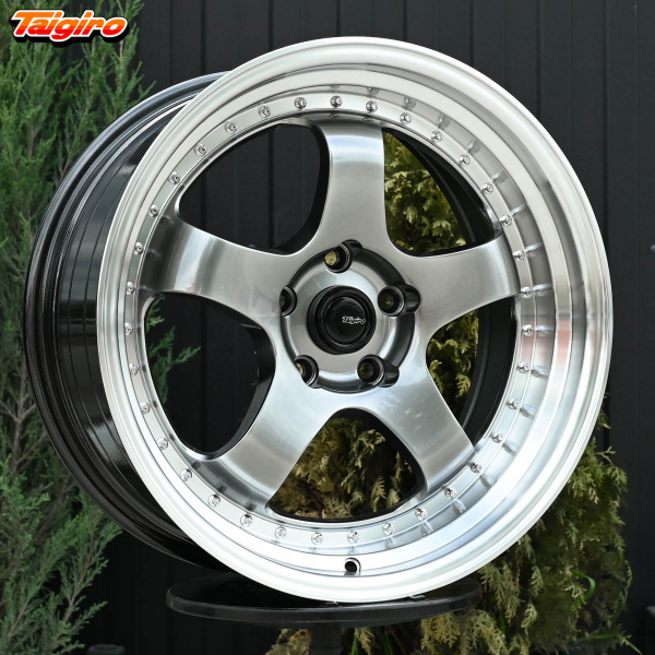 R18 Work Meister Стиль 8.5J ET30 5*114.3 Темный хром