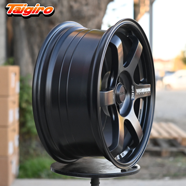 R17 Volk Racing TE37SL Стиль 7.5J ET35 4*100 Мат черный