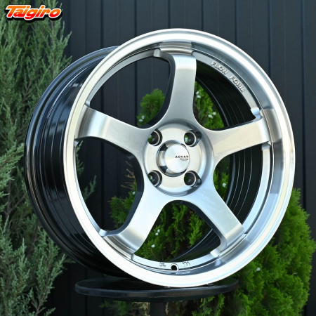 R16 Advan GT Стиль 7.5J ET30 4*100 Серебро