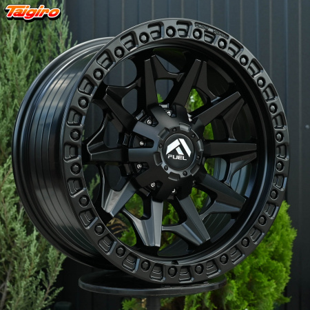 R18 Fuel OFF ROAD Flux Стиль 9.0J ET10 6*114.3/130 Черный
