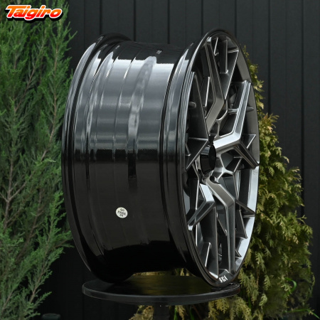 R17 HRE FF10 Стиль 7.5J ET42 4*100 Темный хром