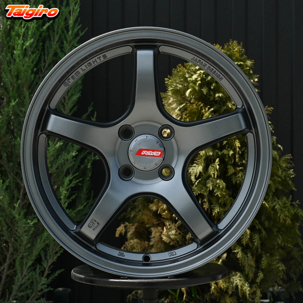 R16 Rays Gram 57CR Стиль 7.0J ET40 4*100 Графит