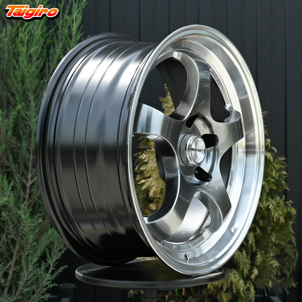 R17 Taigiro Meister 7.5J ET38 5*114.3 Темный хром