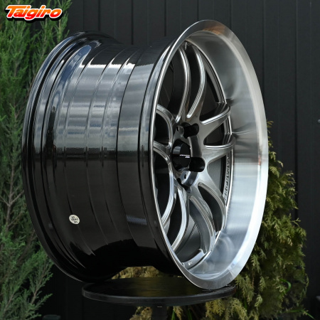 R18 Work Emotion CR2P Стиль 9.5J ET22 5*114.3 Темный хром