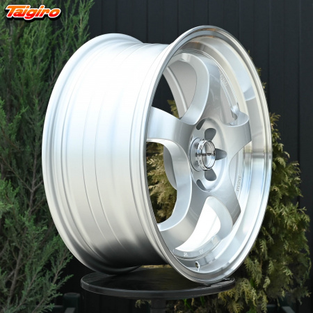 R17 Taigiro Meister 7.5J ET38 4*100/114.3 Серебро