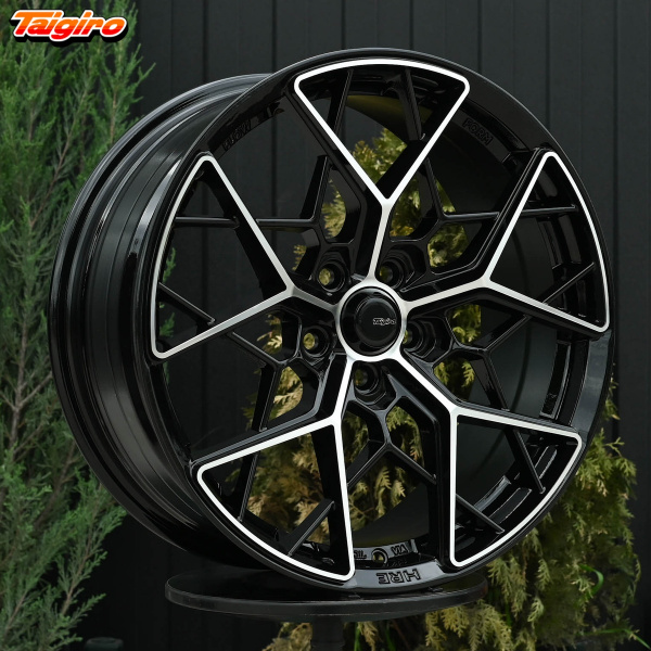 R17 HRE FF10 Стиль 7.5J ET38 5*100 Черный ФЗ
