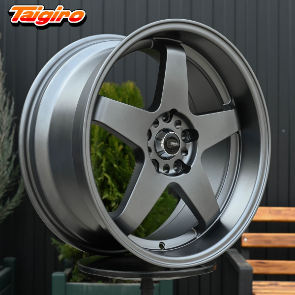 R18 Taigiro LM 8.5J ET35 5*114.3 Мат графит