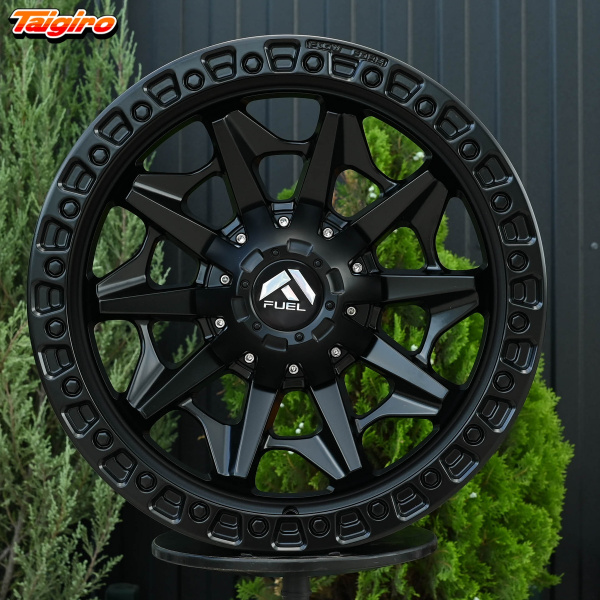 R18 Fuel OFF ROAD Flux Стиль 9.0J ET10 6*114.3/130 Черный